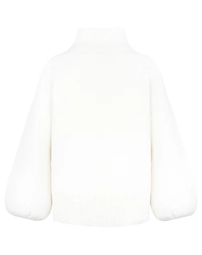 Hést - Fam Patch Short Strik - White Alyssum
